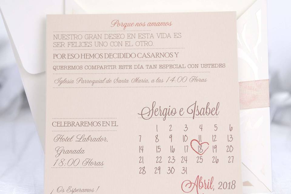 Invitacion boda 39236