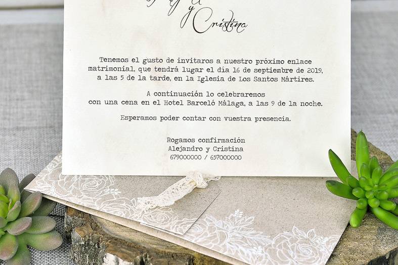 Invitacion boda 39302