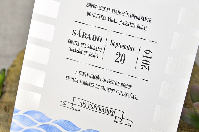 Invitacion boda 39306