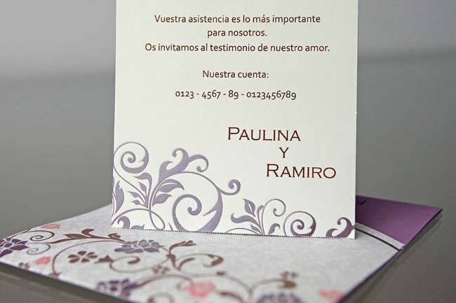 Invitacion boda 42805