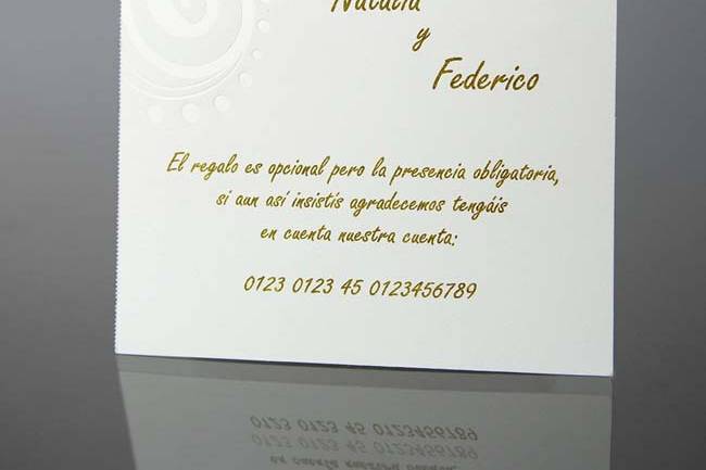 Invitacion boda 44929