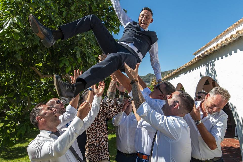 Novio por los aires