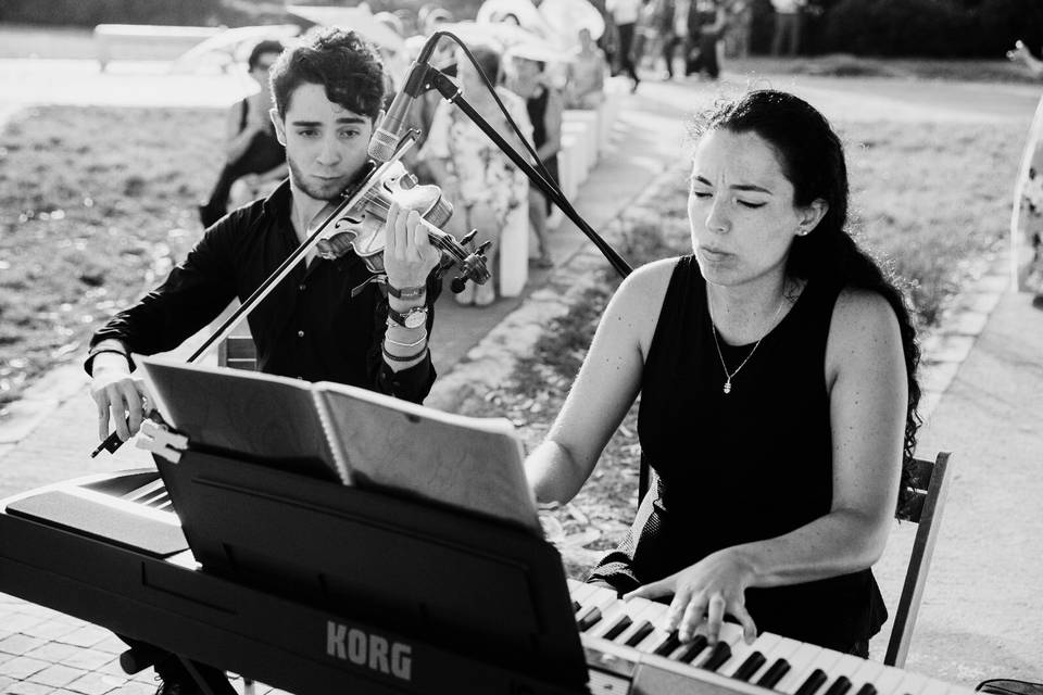 Piano y violín