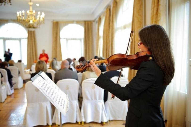 Violín boda