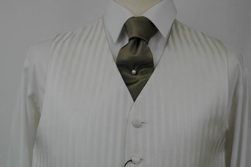 Chaleco y corbata