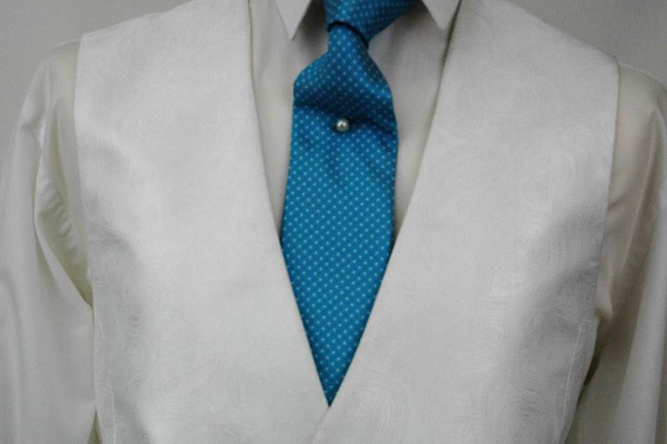 Chaleco y corbata
