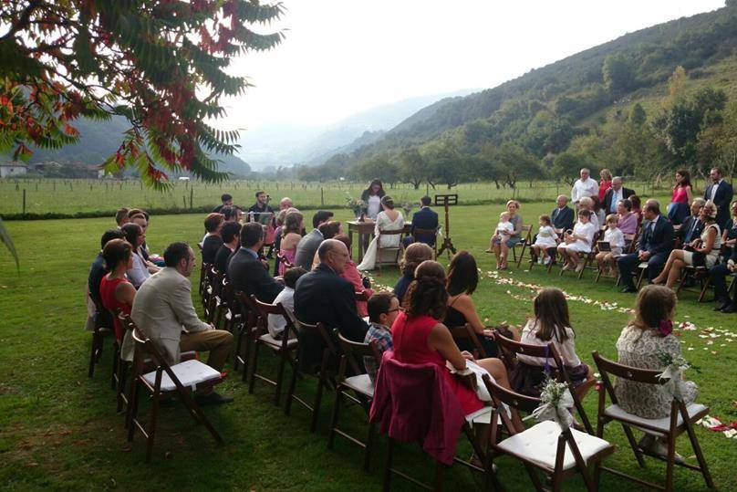 Boda al aire libre