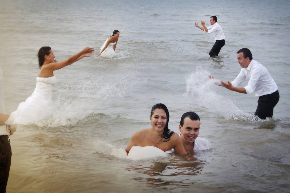 Trash the dress