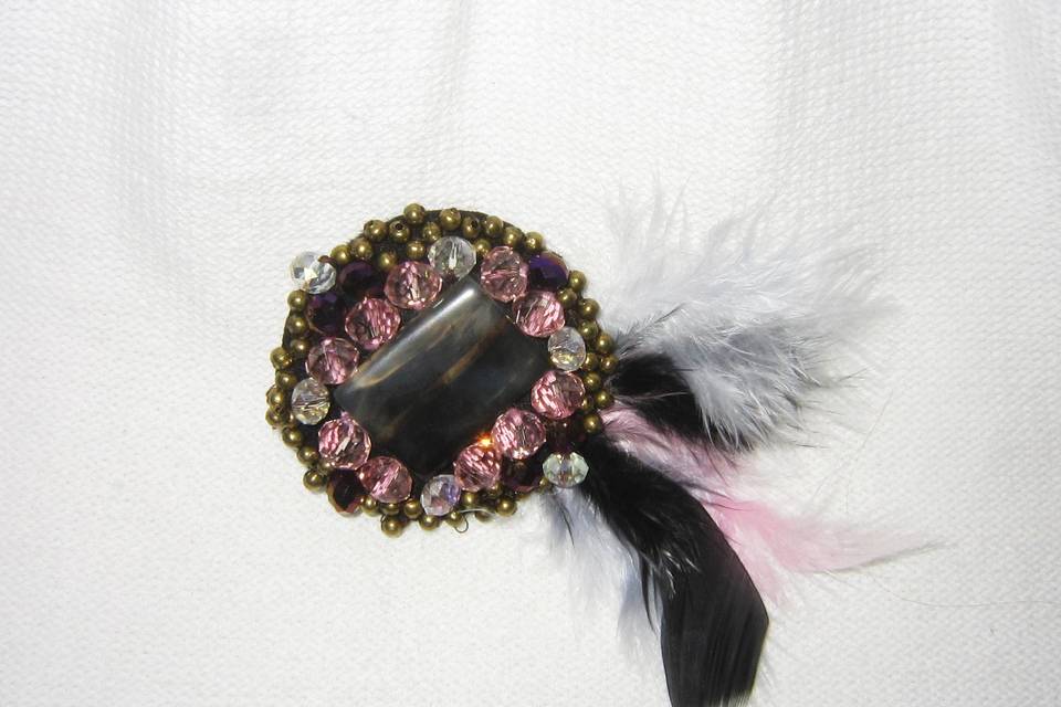 Tocado - broche vintage 18