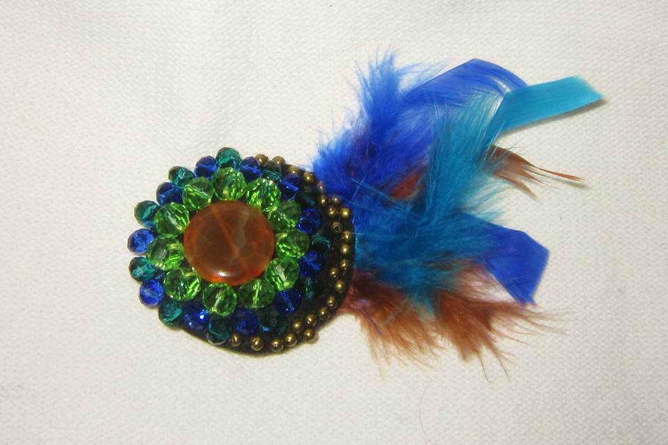 Tocado - broche vintage 20