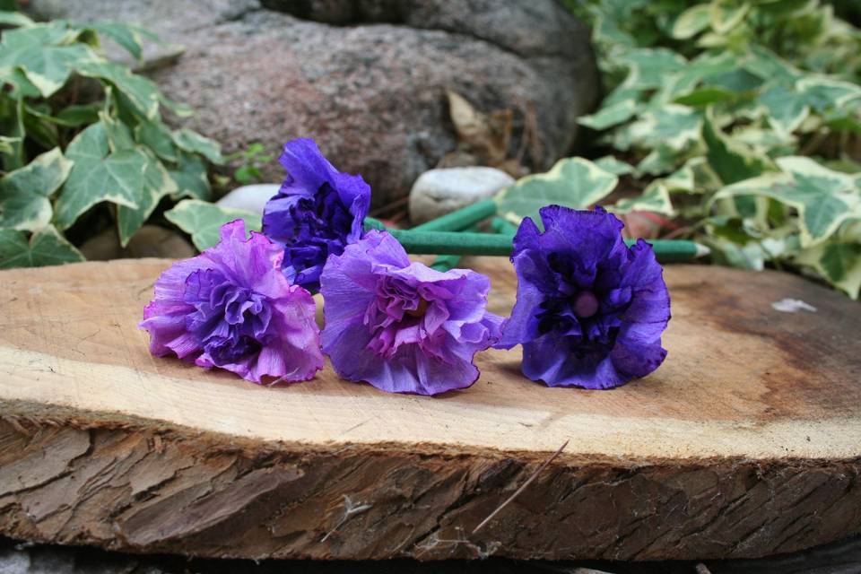 Bolígrafos flor
