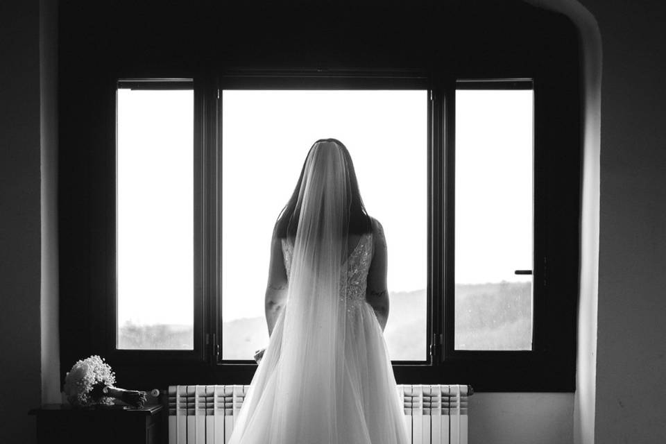 La novia y su vestido