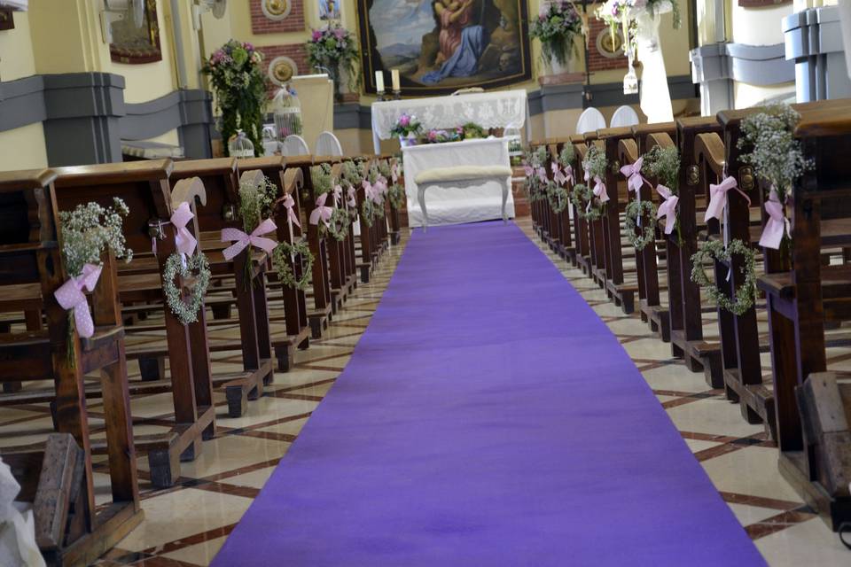 Decoración de la iglesia