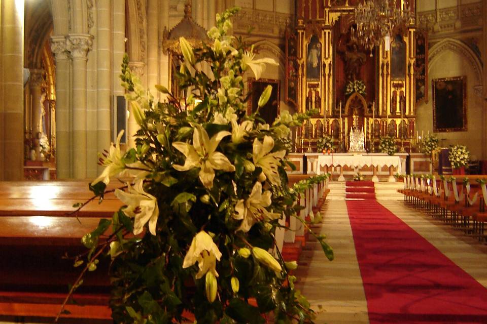 Decoración de la iglesia