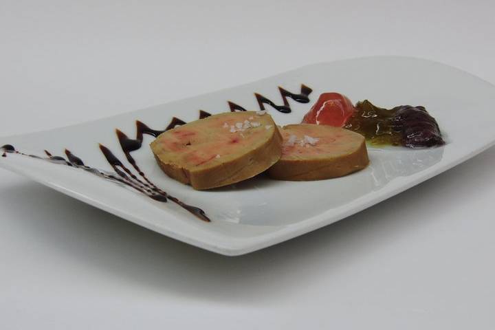 Foie curado a la sal