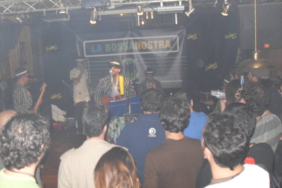 La Bossa Nostra en concierto