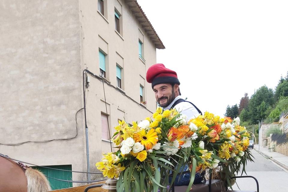 Carruaje para novios