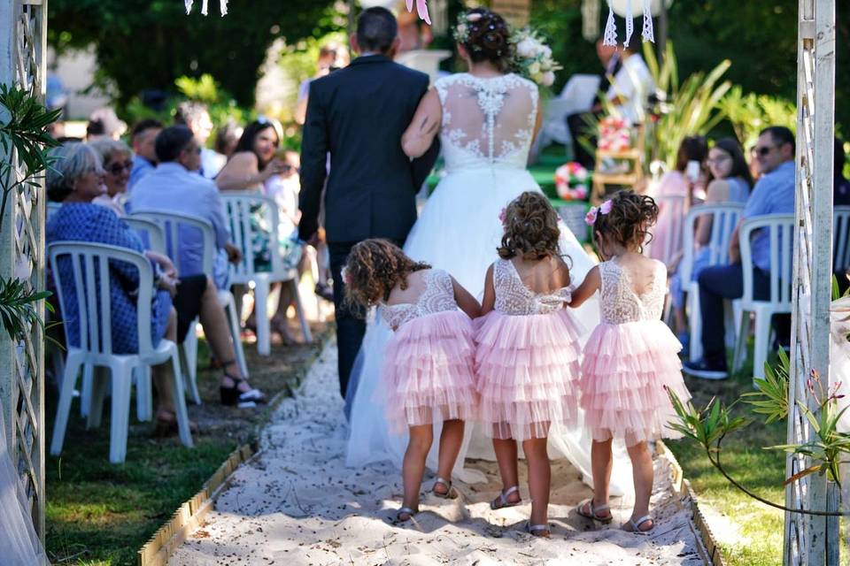 Boda, retrato de familia