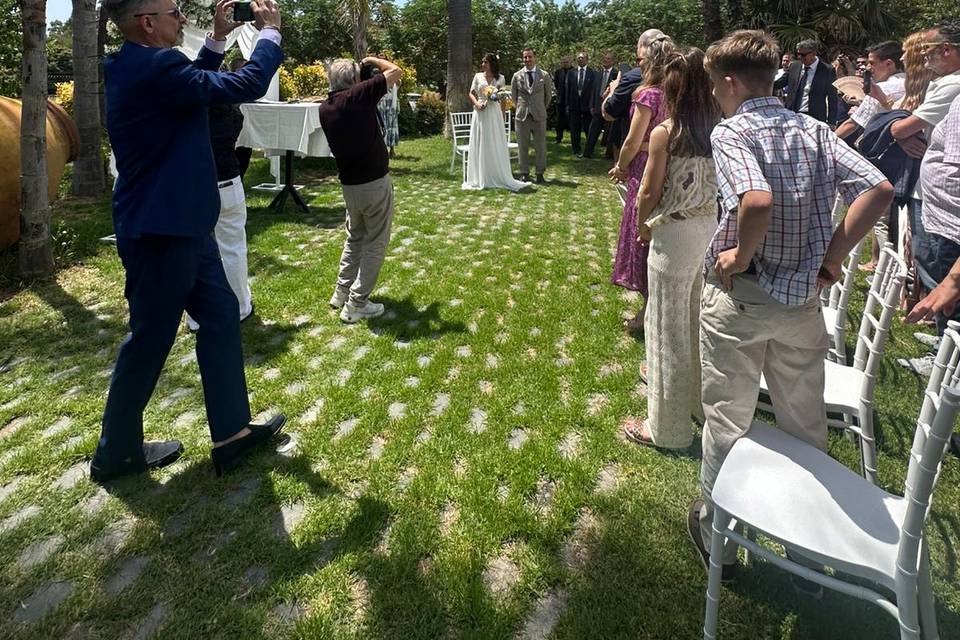 Novios ceremonia