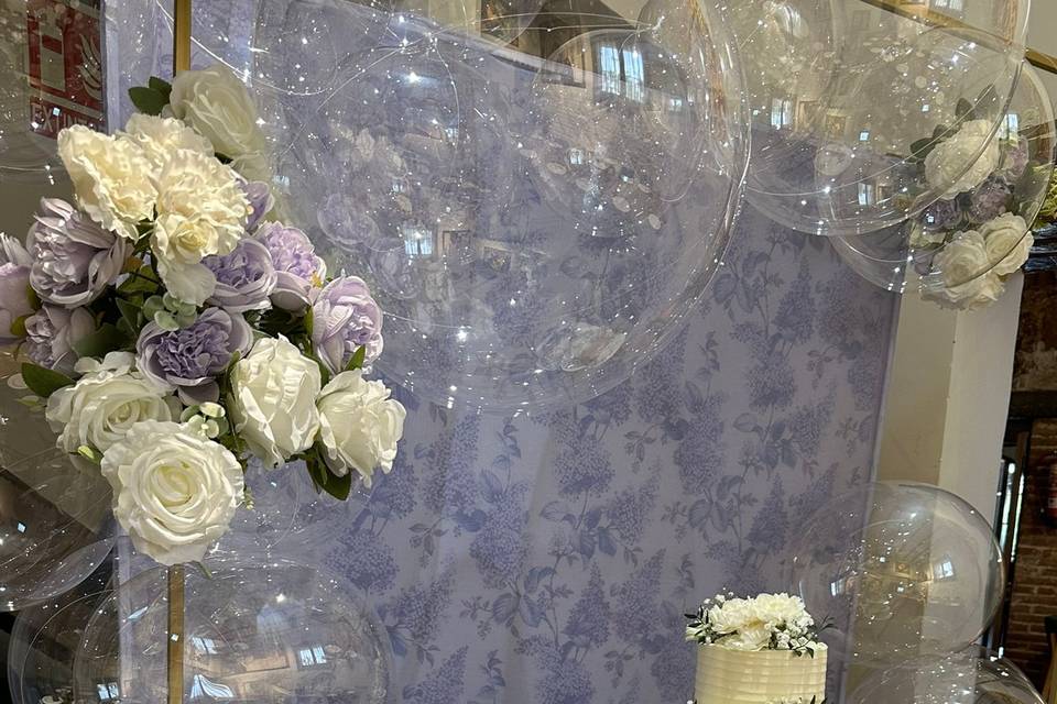 Tarta nupcial incluida