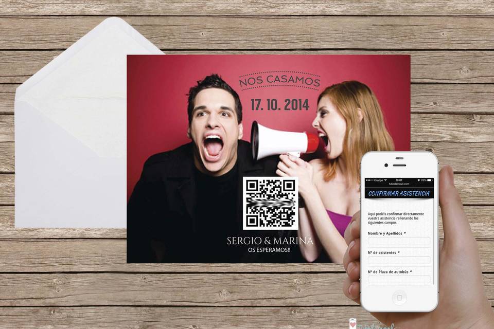 Tubodamovil invitaciones +App