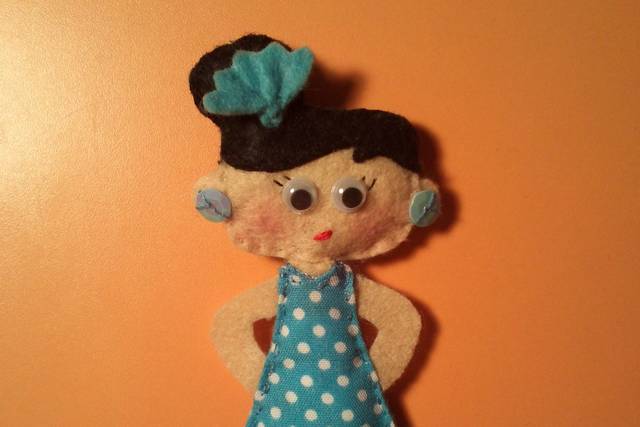 Broche flamenca