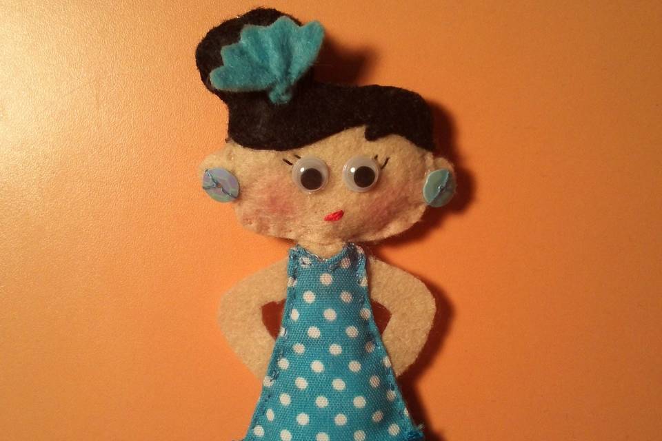 Broche flamenca