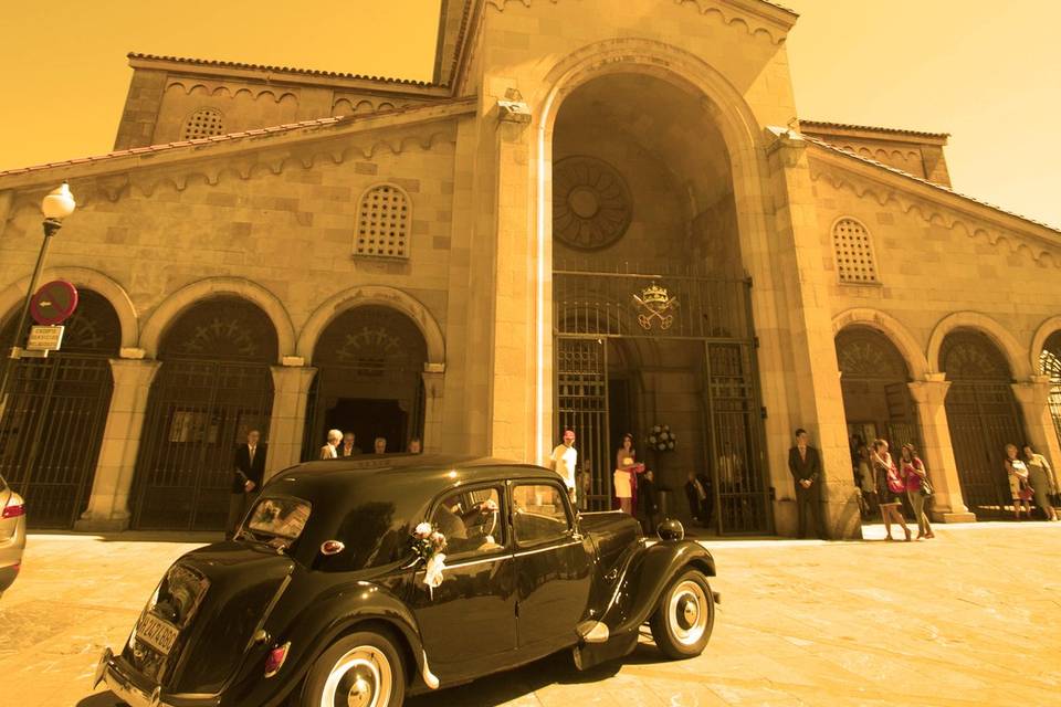 coche de boda