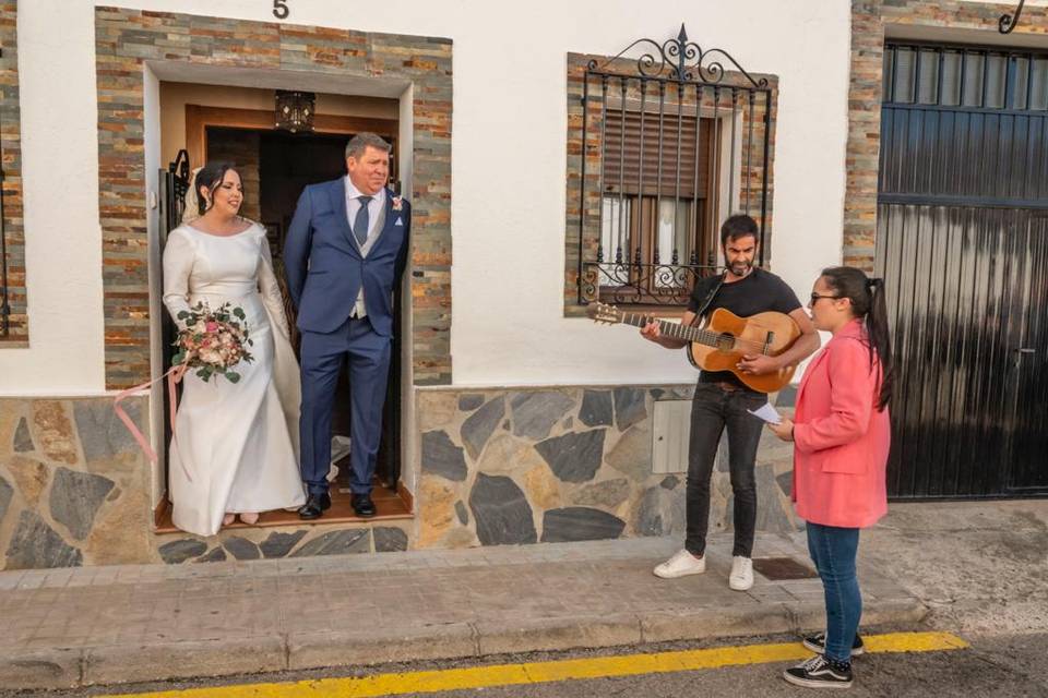 Salida de novias