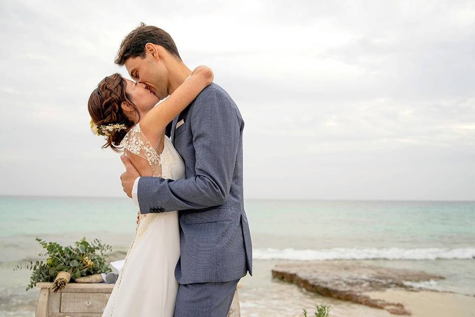 Boda en la Playa de Migjorn