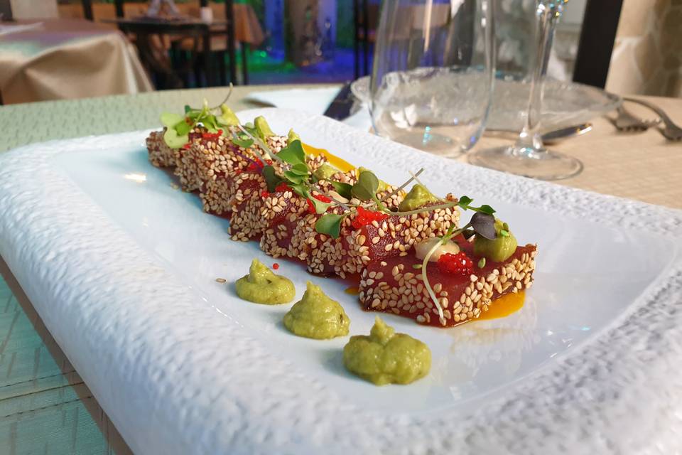 Tataki de atún