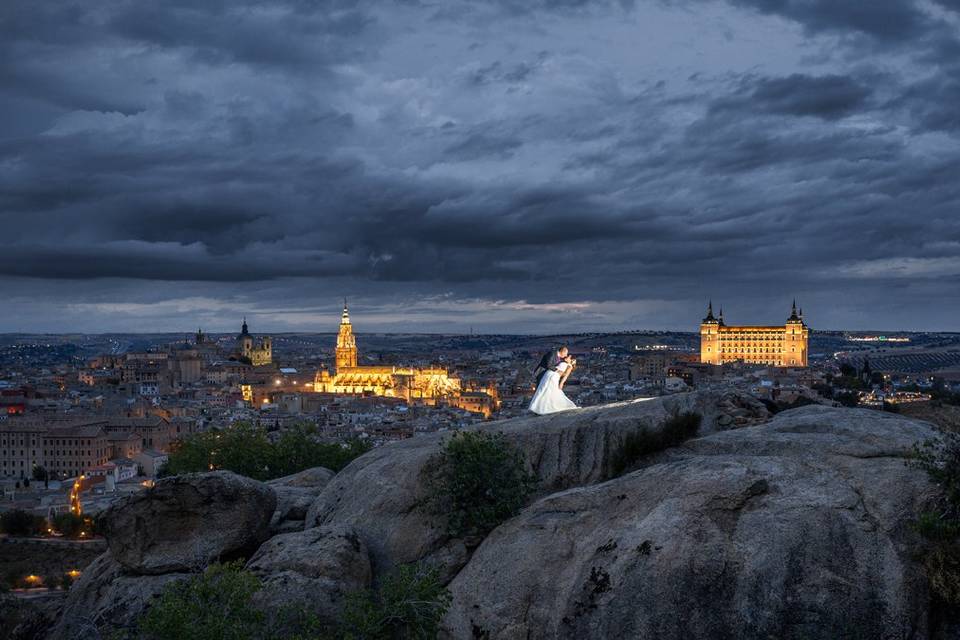 Postboda en Toledo