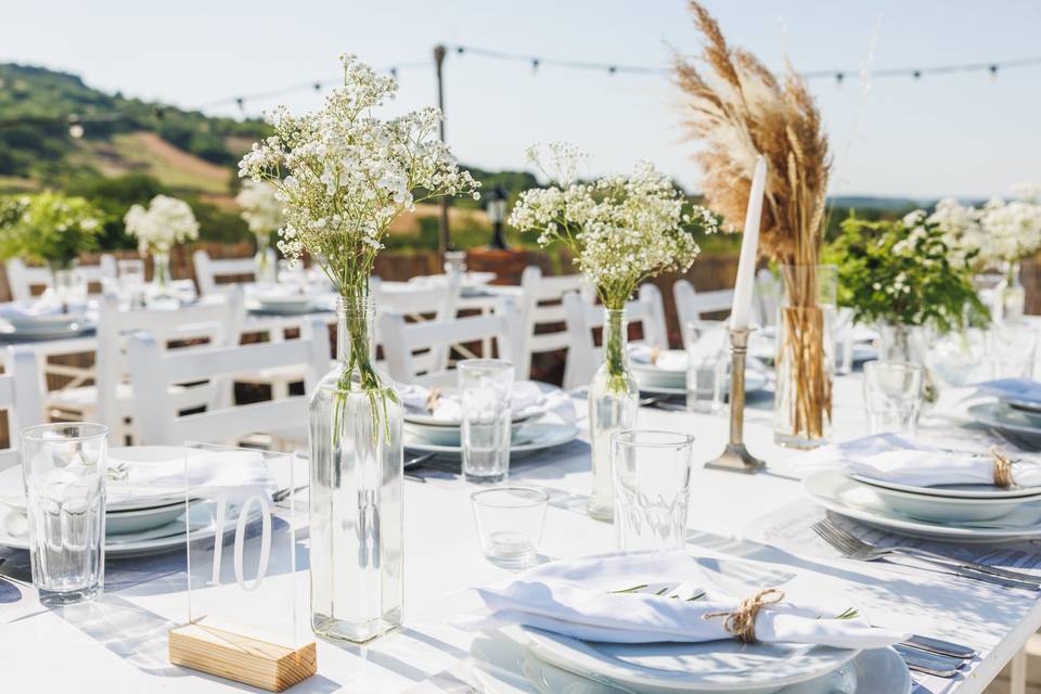 Decoración para tu boda