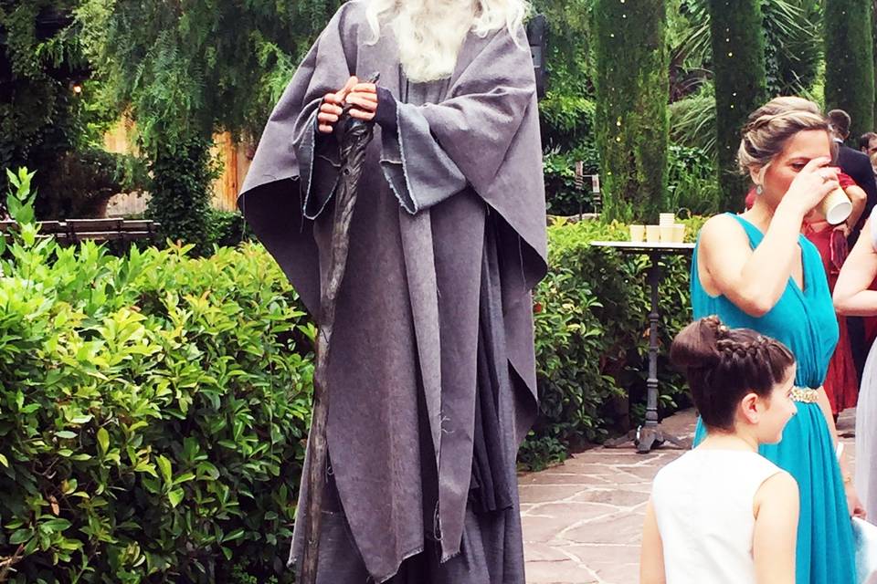 Gandalf en el aperitivo