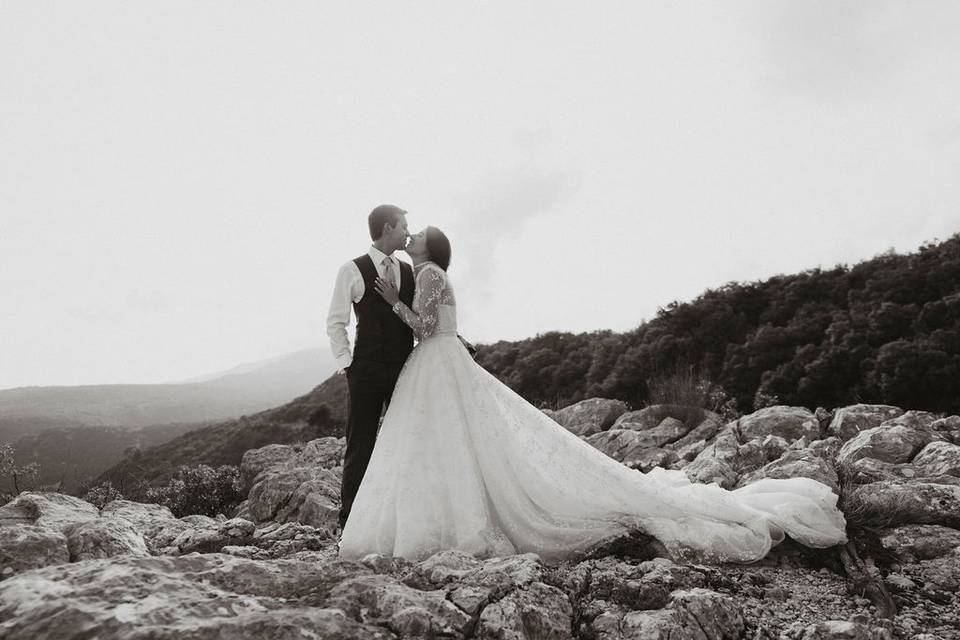 Fotos de postboda naturales