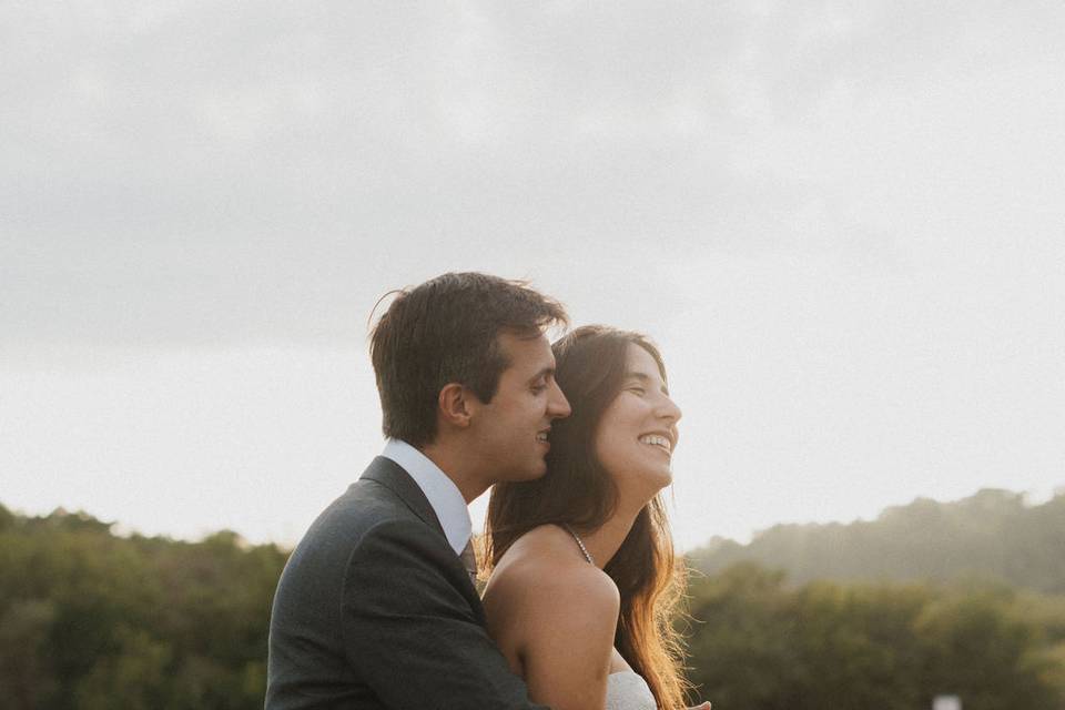 Fotos de postboda naturales