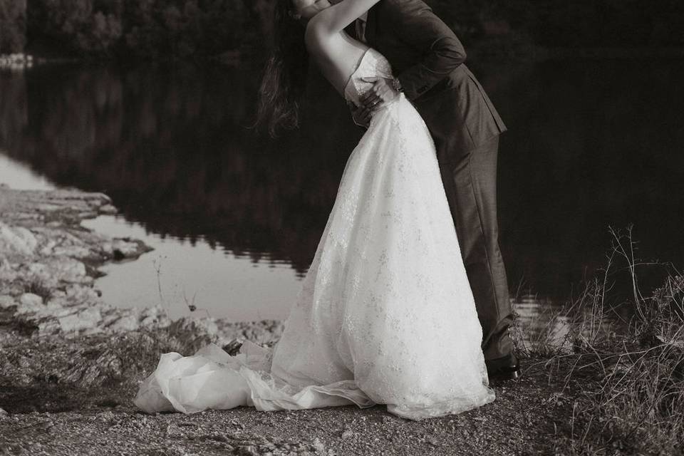 Fotos de postboda naturales