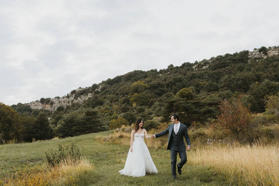 Fotos de postboda naturales
