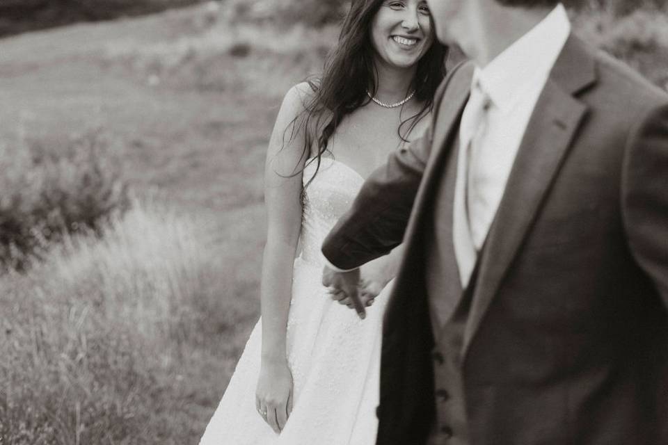 Fotos de postboda naturales