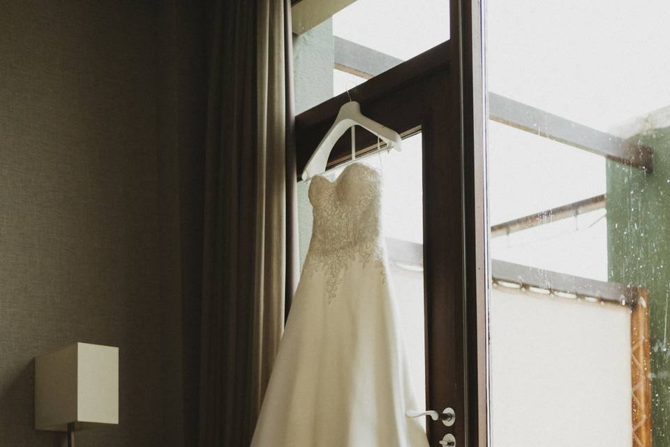 Detalles del vestido