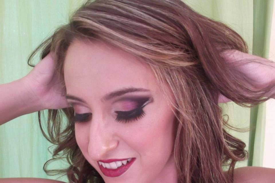 Maquillaje de novia con detalle