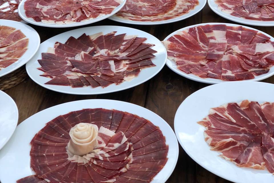 Mesa de jamón