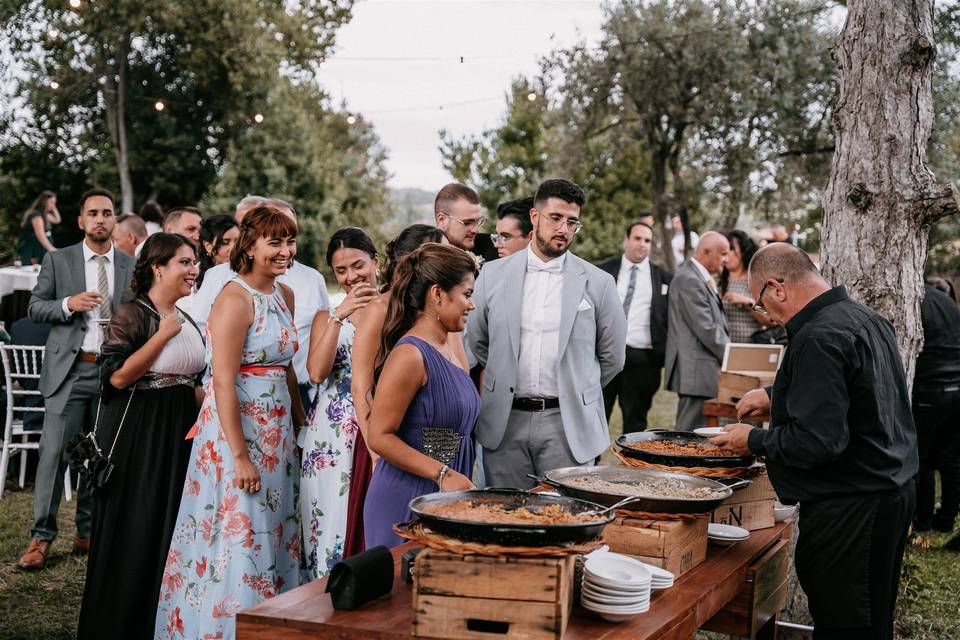 Aperitivo jardín