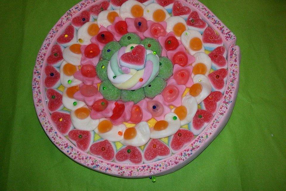 Tarta de chucherías