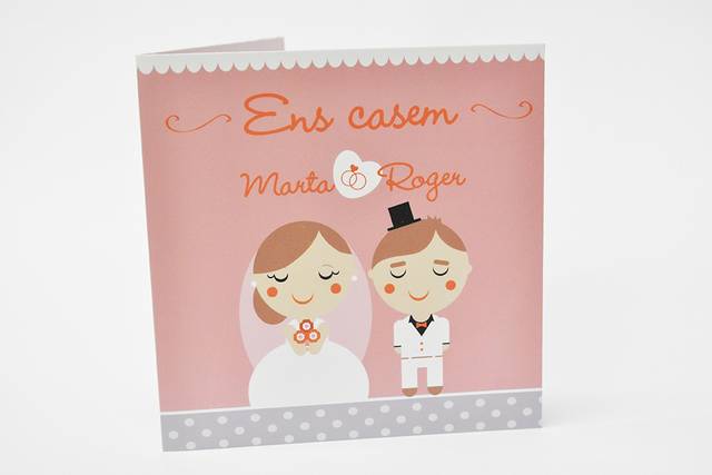 Invitación díptico (Ref. 17)