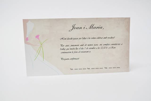 Invitación flyer (Ref. 9)