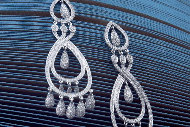 Pendientes de brillantes