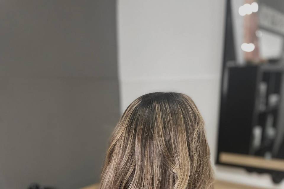 Balayage rubio