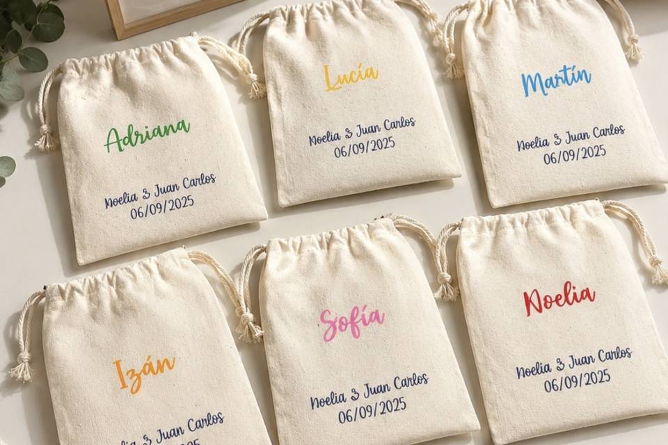 Sacos personalizados