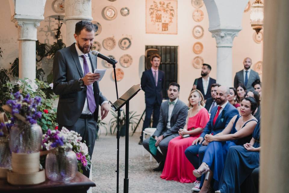 Boda al aire libre